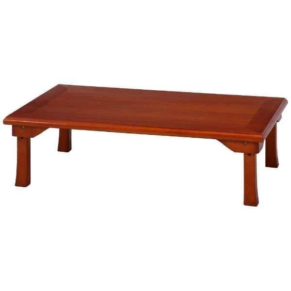 不二貿易 折脚和風座卓 TLM-12075OAK 72929