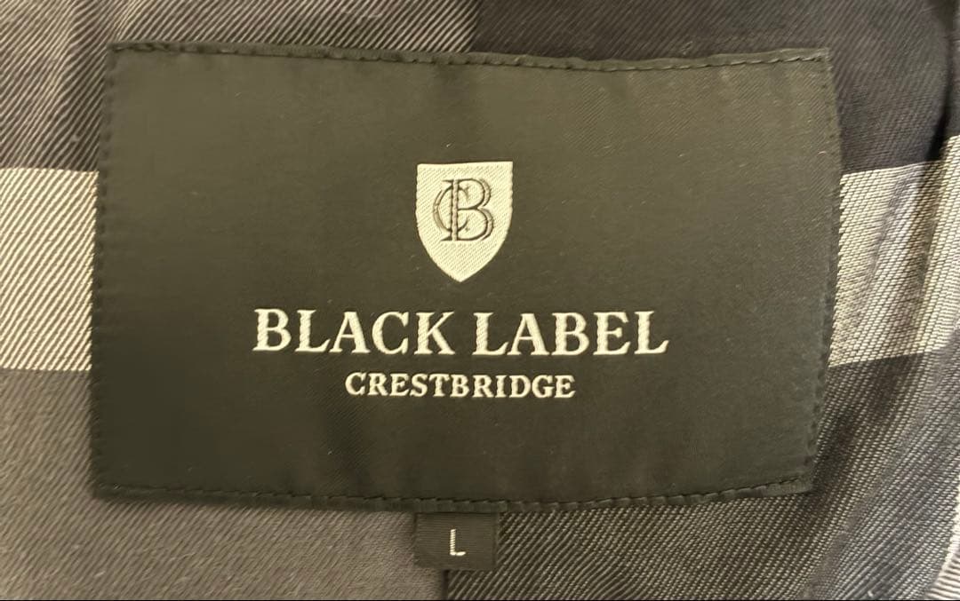 ブラックレーベルクレストブリッジ トレンチコート