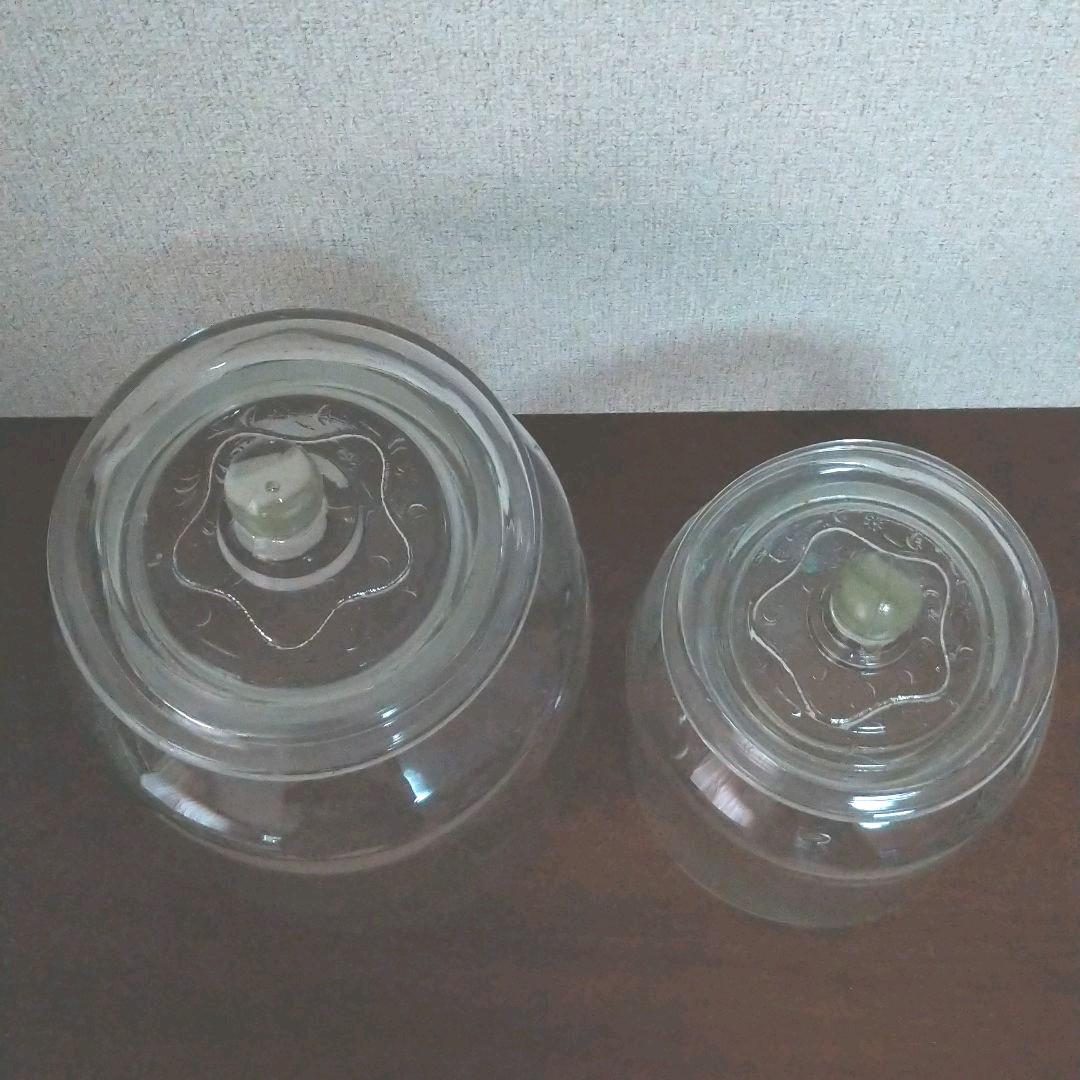 レトロガラス保存瓶