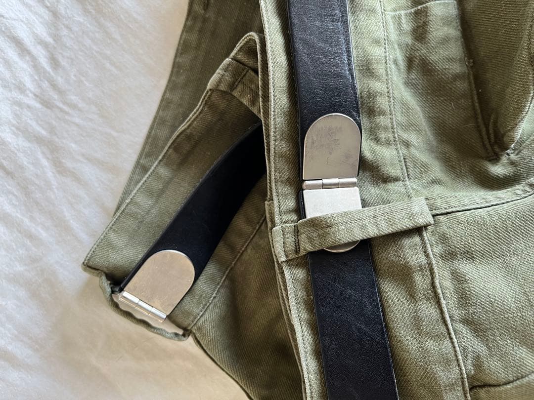 メゾンマルジェラ　レザーベルト　黒　Maison Margiela メンズ
