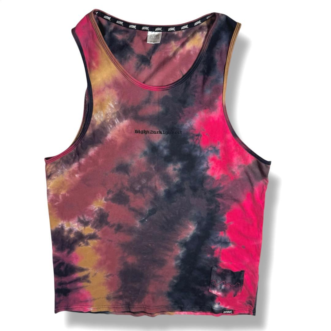 LEFLAH｜タンクトップ4着 タイダイ XXLレフラー