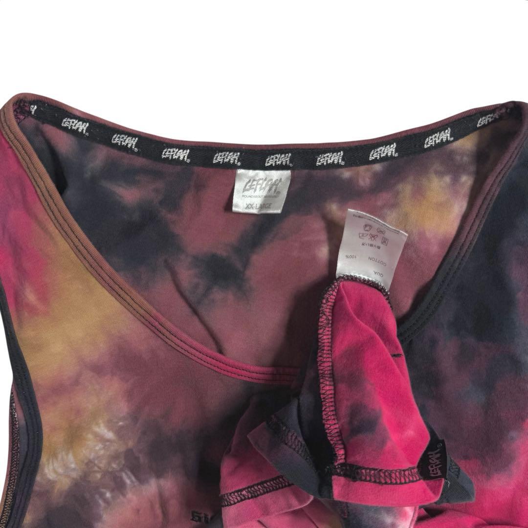 LEFLAH｜タンクトップ4着 タイダイ XXLレフラー