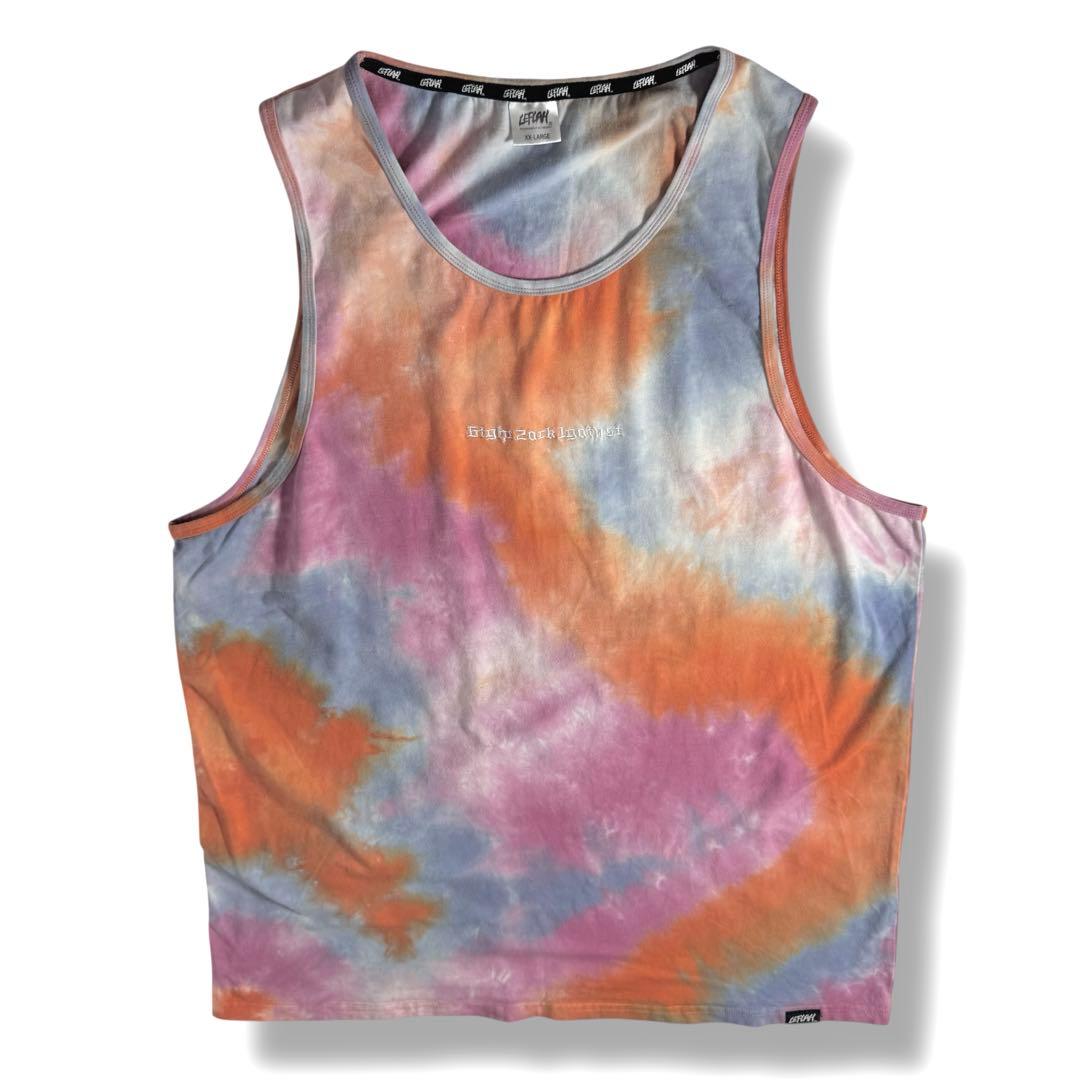 LEFLAH｜タンクトップ4着 タイダイ XXLレフラー