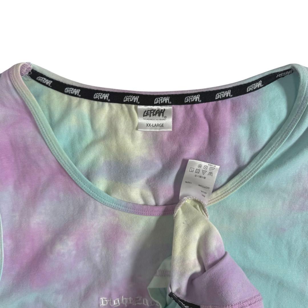 LEFLAH｜タンクトップ4着 タイダイ XXLレフラー