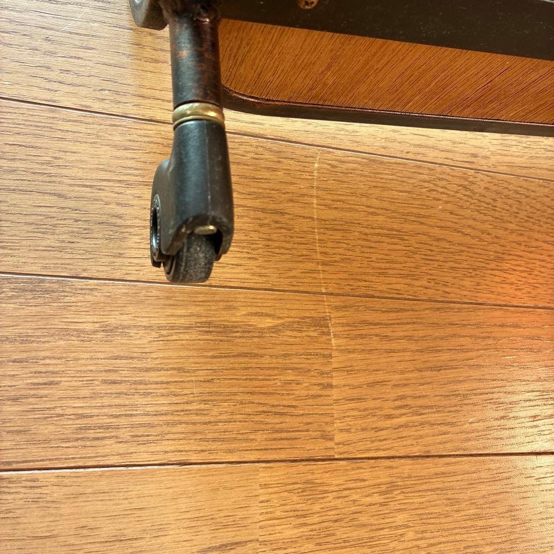 緑色大理石模様のキッチンワゴン ワゴン レトロ家具 アンティーク