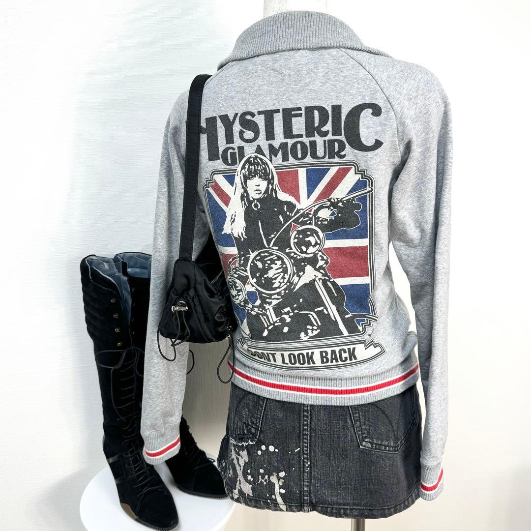 y2k✨️00s HYSTERIC GLAMOURバイクガール トラックジャケット