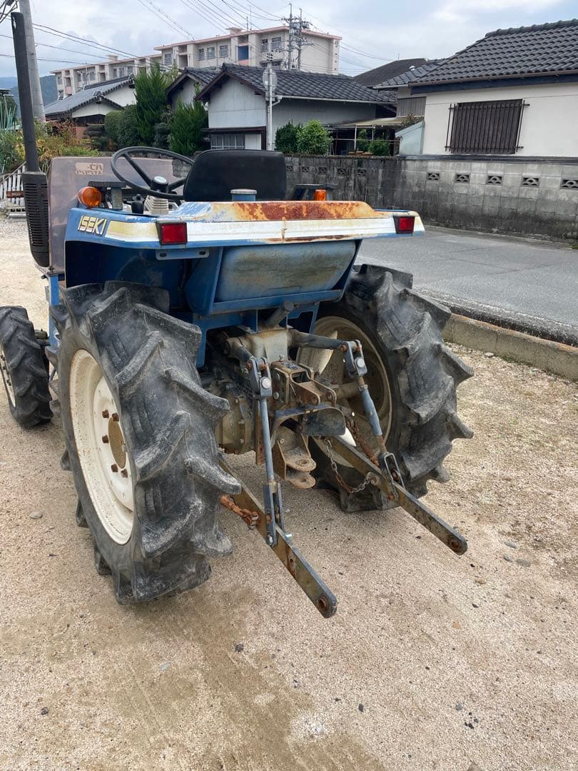 代　ISEKI イセキ　トラクターTU200 実働品　3点リンク　ロータリーあり