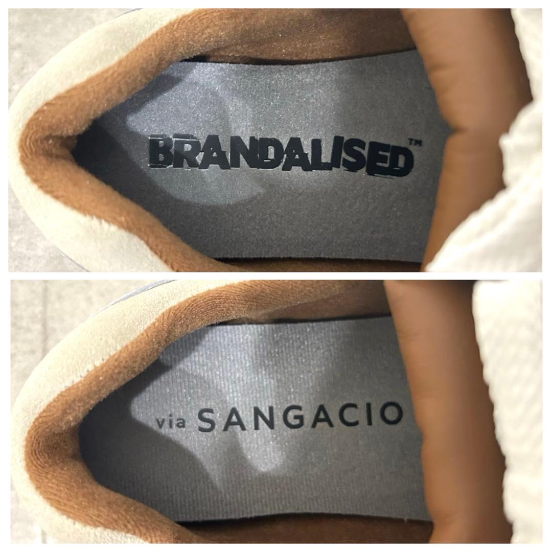 sangacio BRANDALISED バンクシー スニーカー 24.5