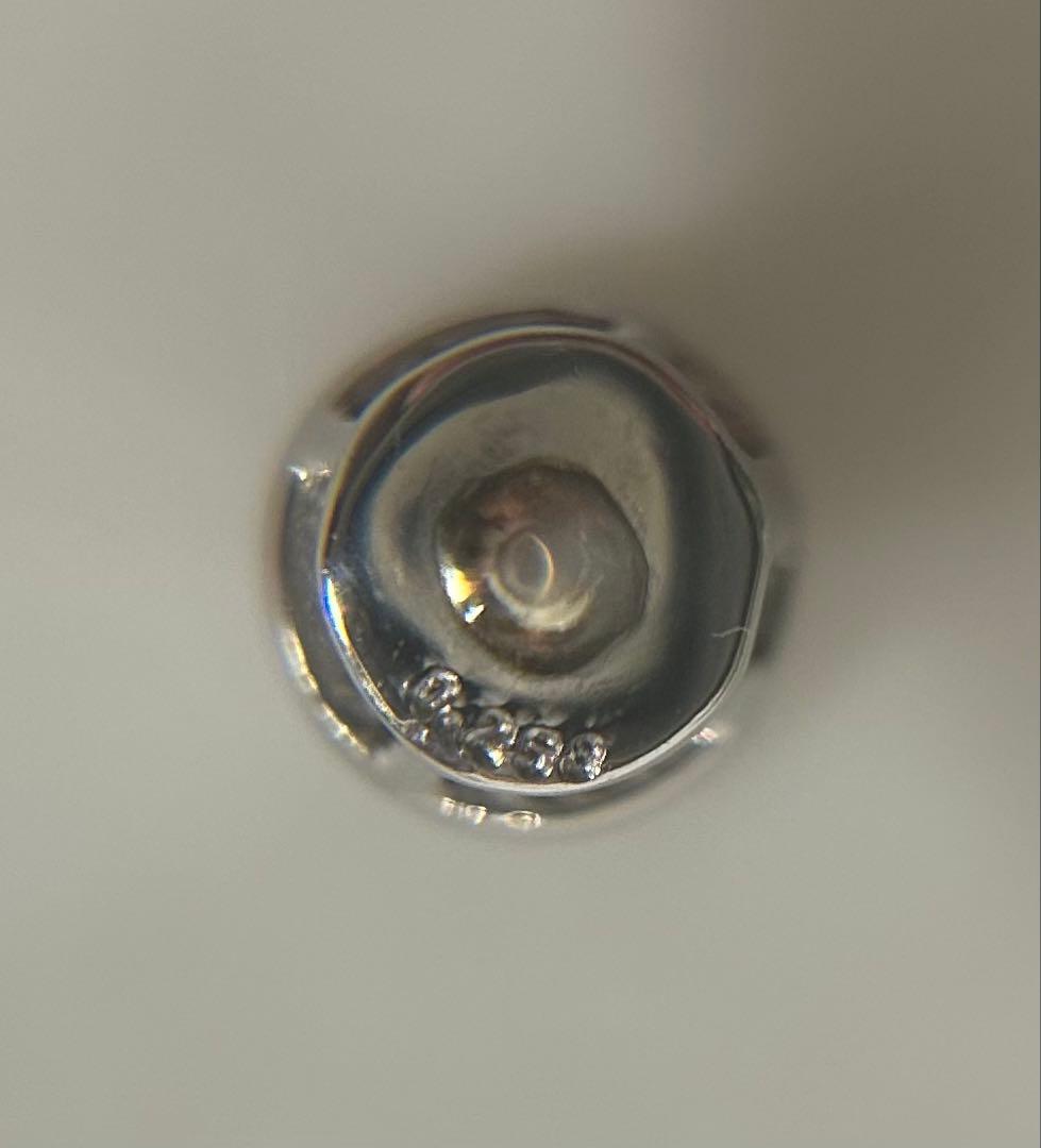一粒ダイヤ 天然ダイヤ 0.517ct プラチナ フクリンピアス Pt900