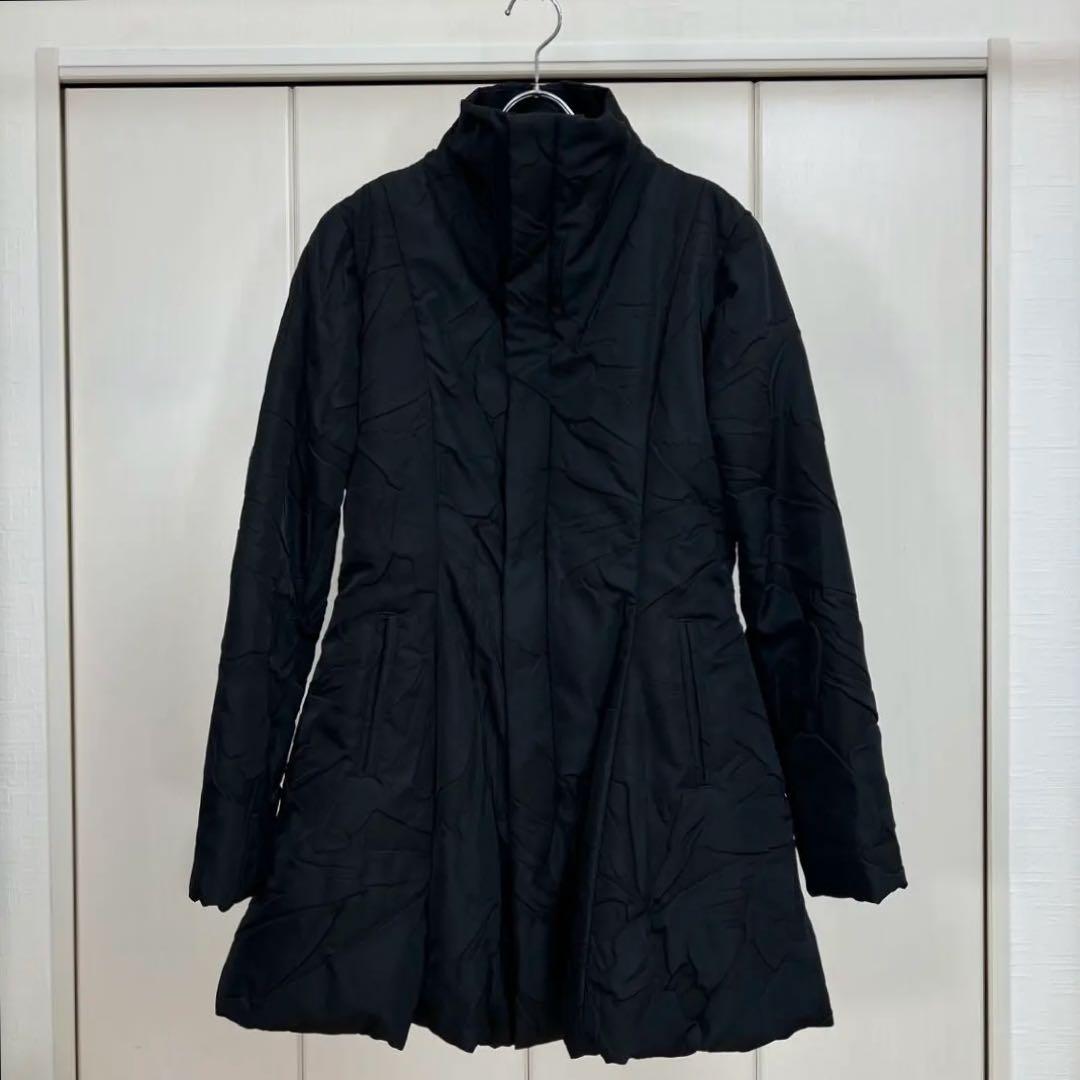 Yohji Yamamoto FEMME 17AW エンボスデザイン 中綿コート