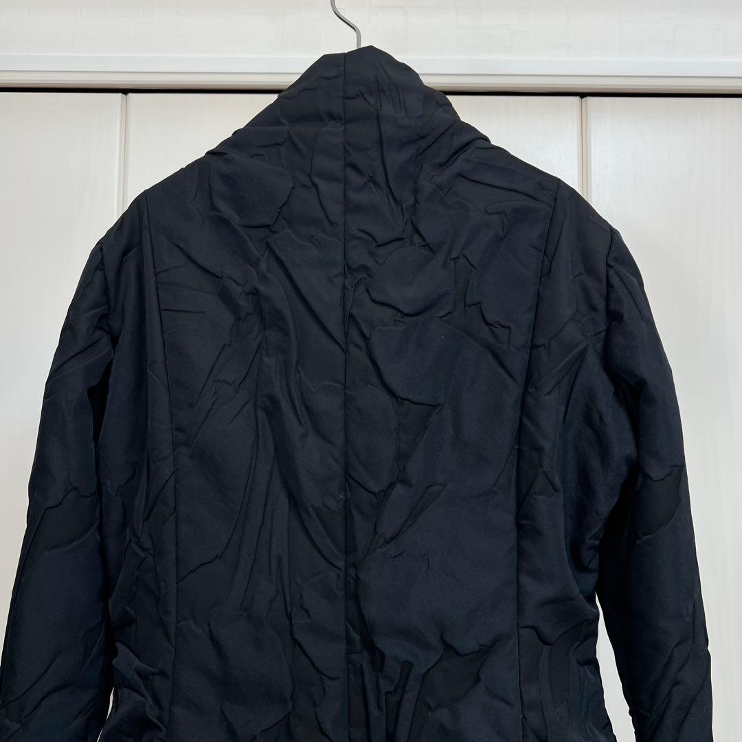 Yohji Yamamoto FEMME 17AW エンボスデザイン 中綿コート