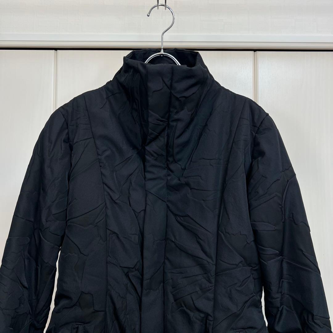 Yohji Yamamoto FEMME 17AW エンボスデザイン 中綿コート