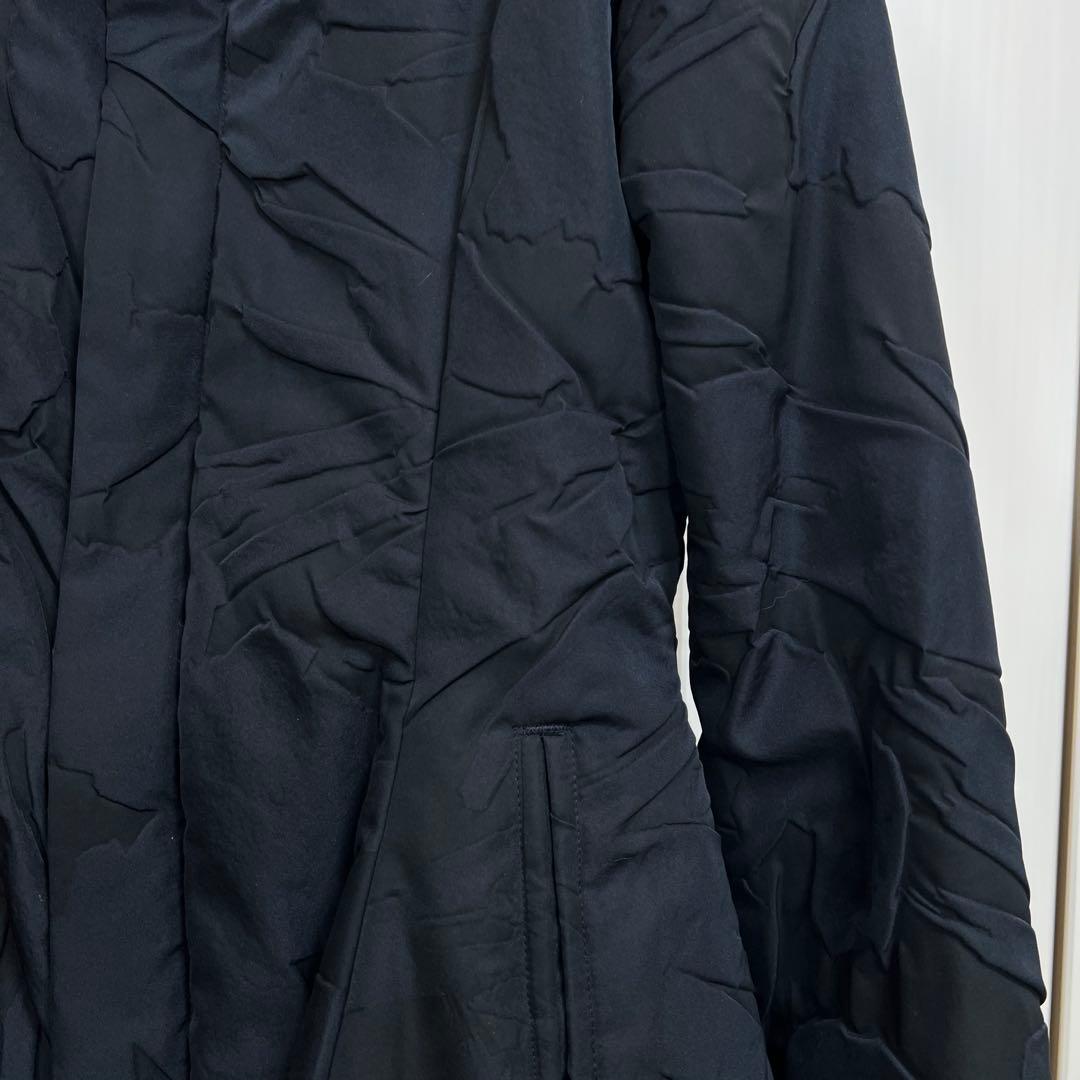 Yohji Yamamoto FEMME 17AW エンボスデザイン 中綿コート