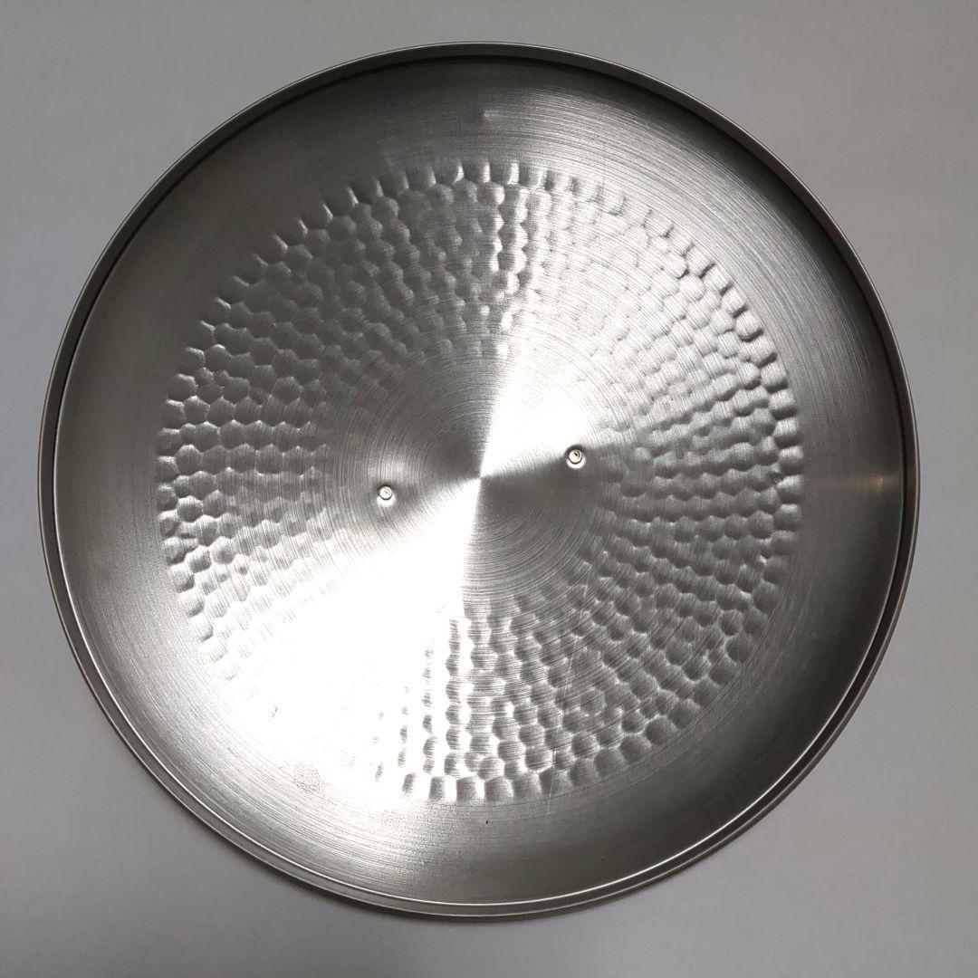 【極美品】純銅製 燕三条 鈴木製作所 槌目 両手鍋 24cm 純銅輝