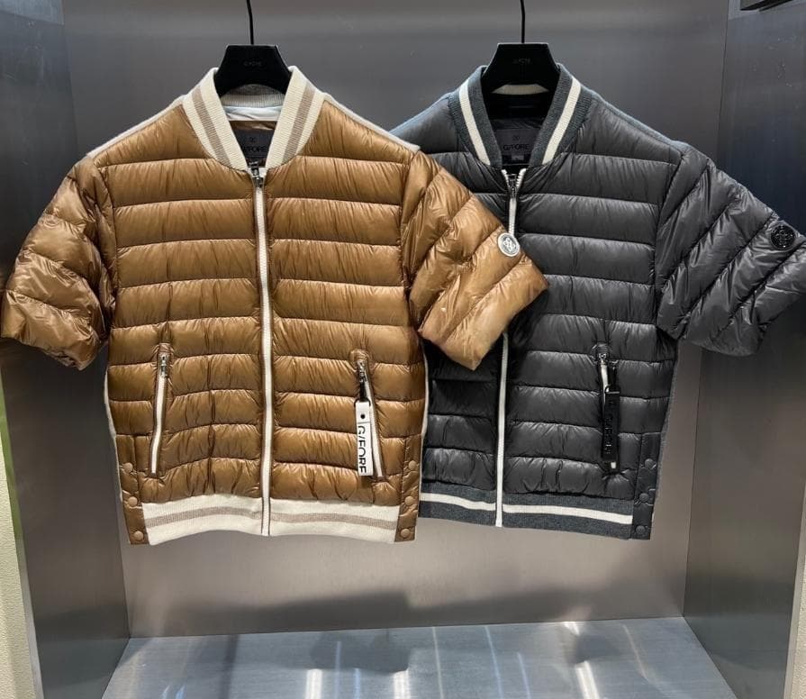 G/FORE ゴルフ メンズ 防寒 ダウン ベスト風 ショートスリーブ