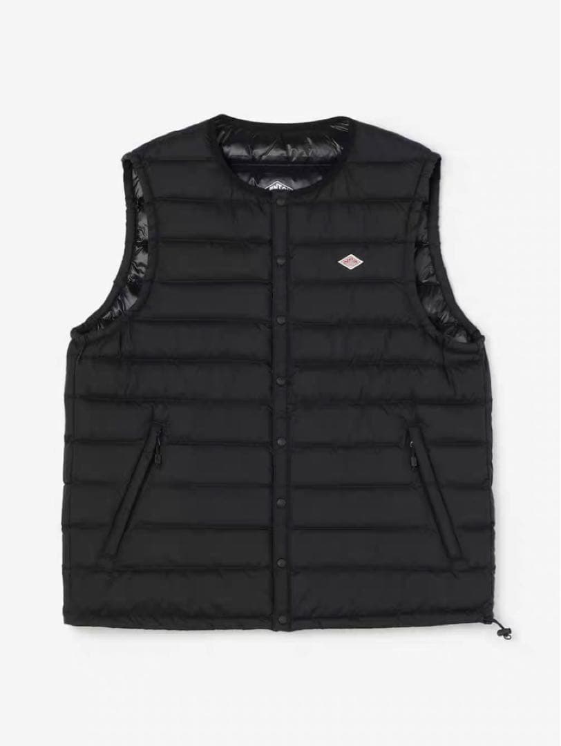 DANTON ダウンベストブラック