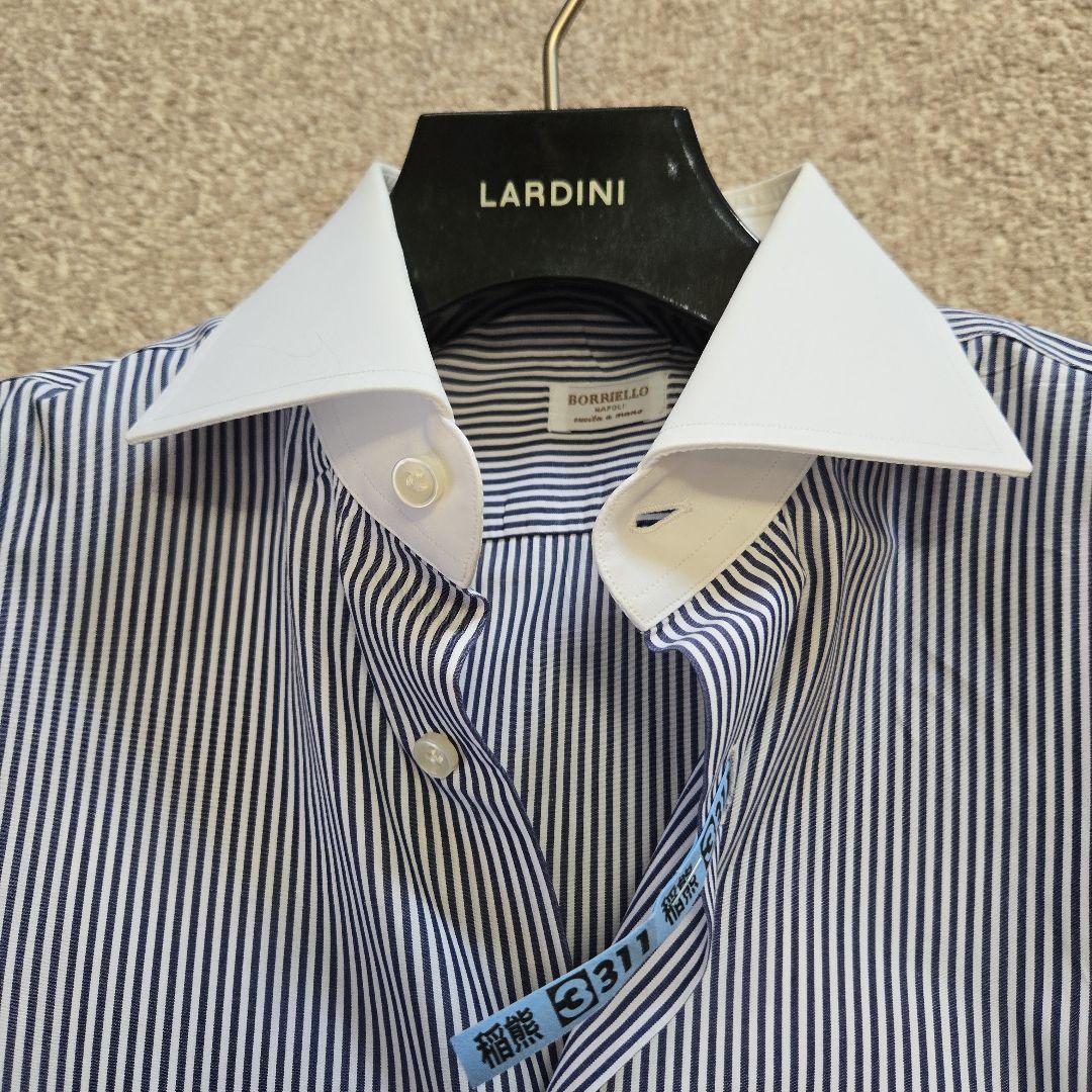 超美品【BORRIELLO】ドレスシャツ
