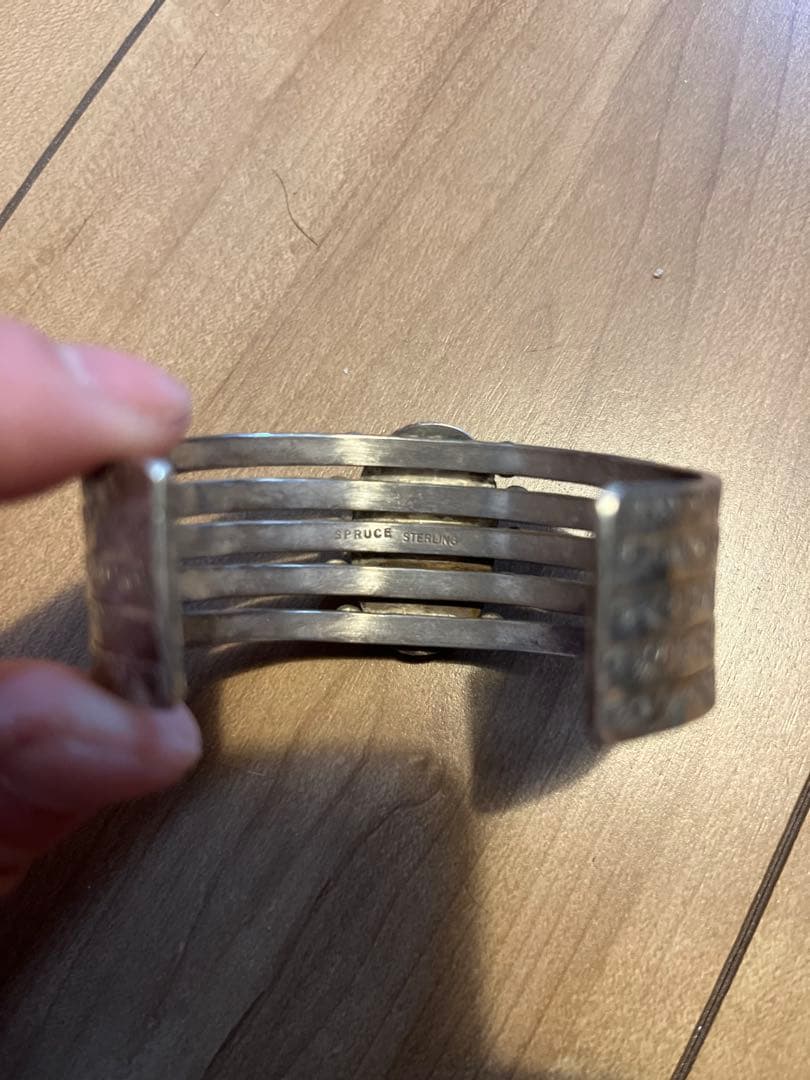 Sonny Spruce ソニー スプルース ターコイズ スタンプワークバングル