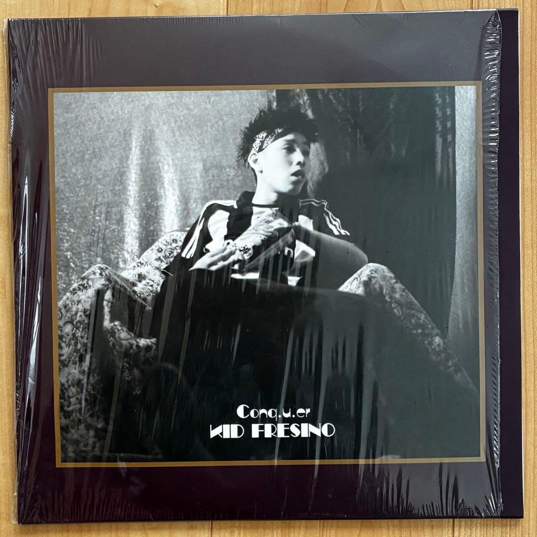 KID FRESINO Conq.u.er レコード　flashbacks 美品
