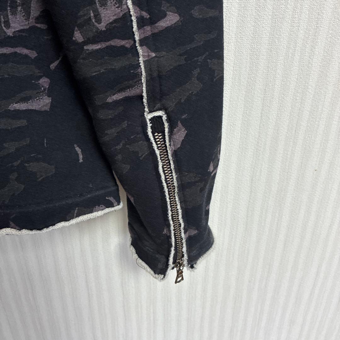 #977 wjk stand riders ライダースジャケット 迷彩 未使用品