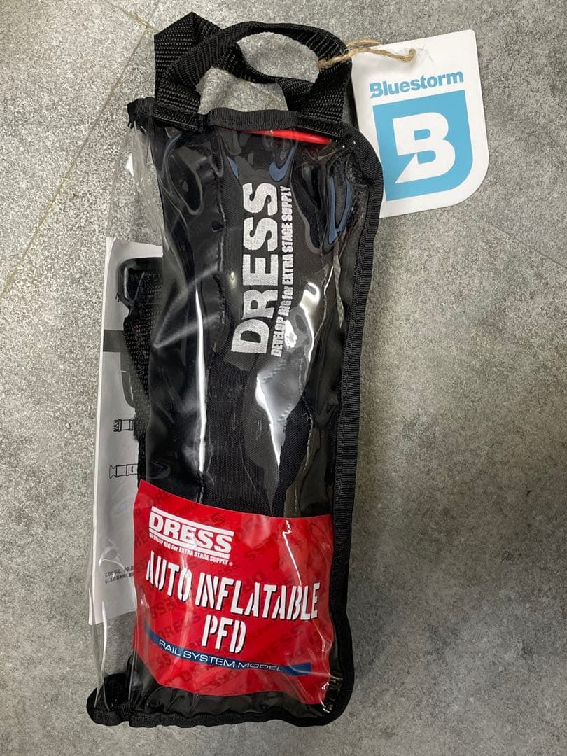 DRESS 自動膨張式ライフジャケット ウエストタイプ