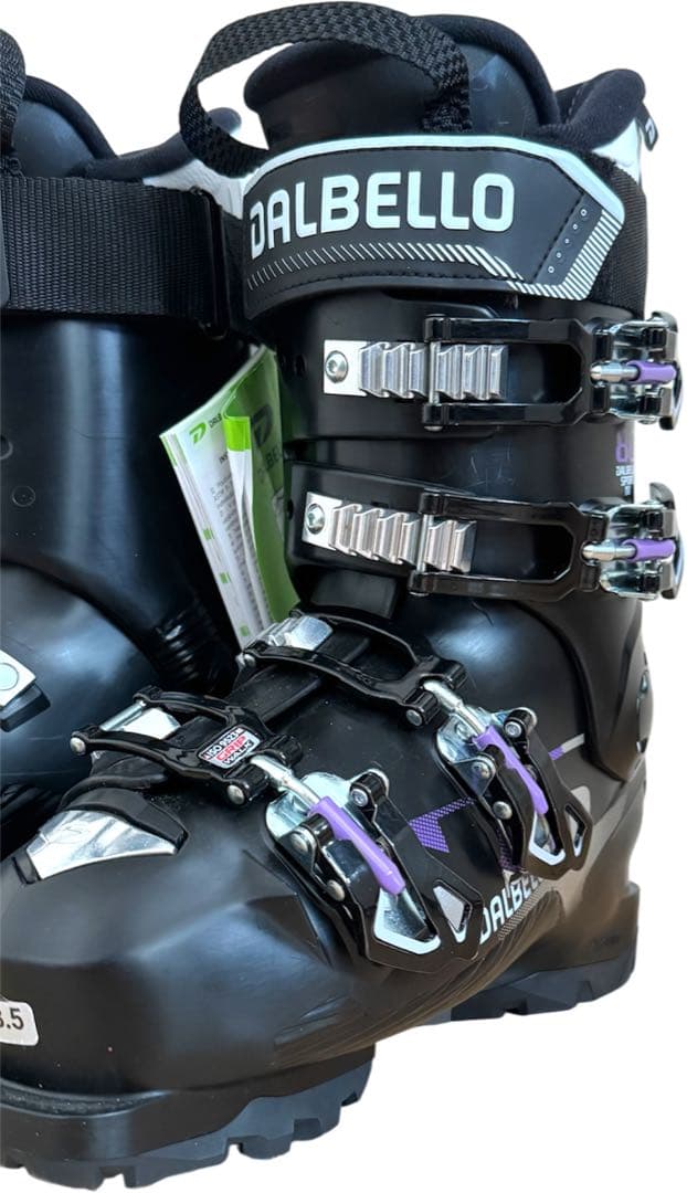 【タイムセール】DALBELLO 女性用スキーブーツ 23.5 ブラック