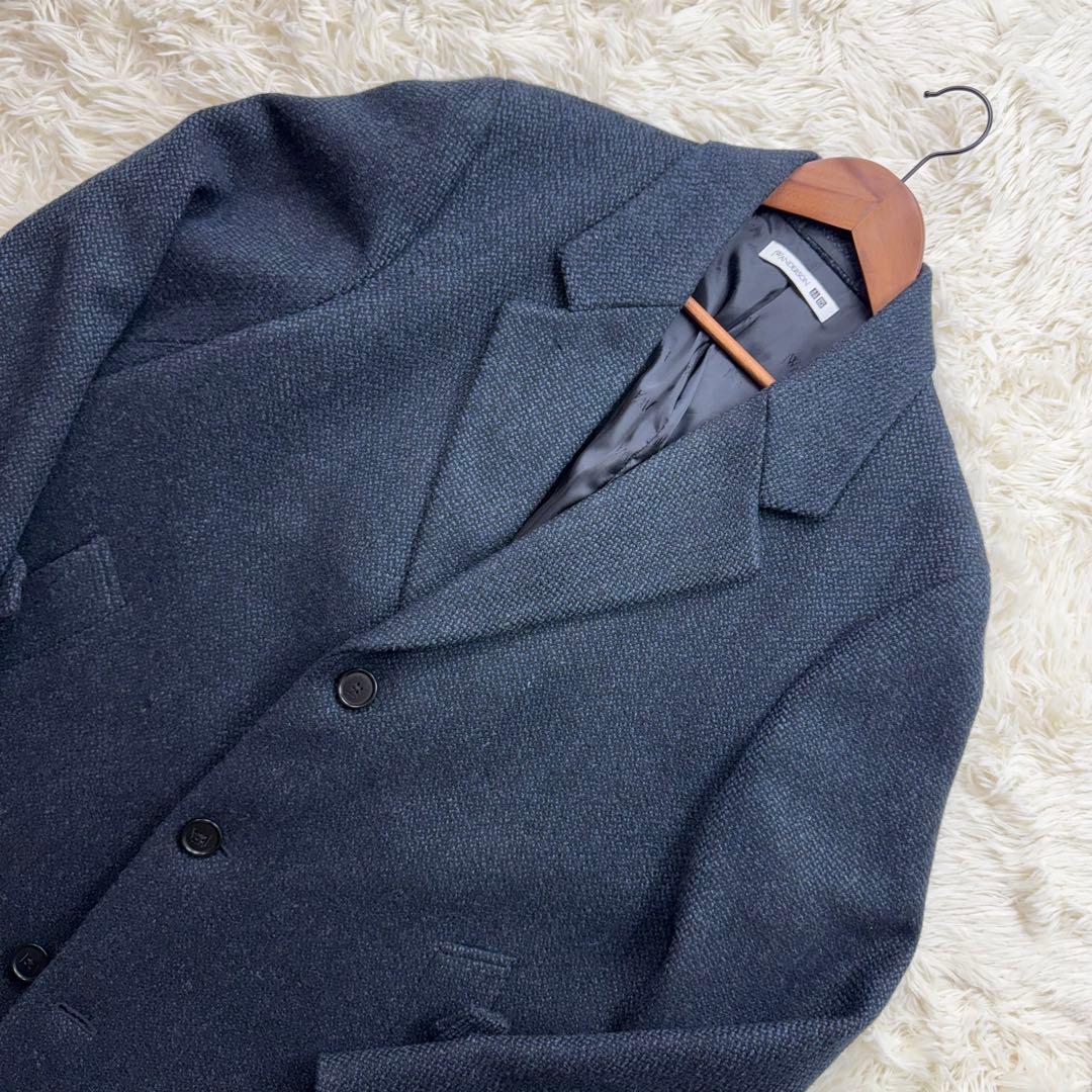 UNIQLO and JW ANDERSON チェスターコート L ネイビー