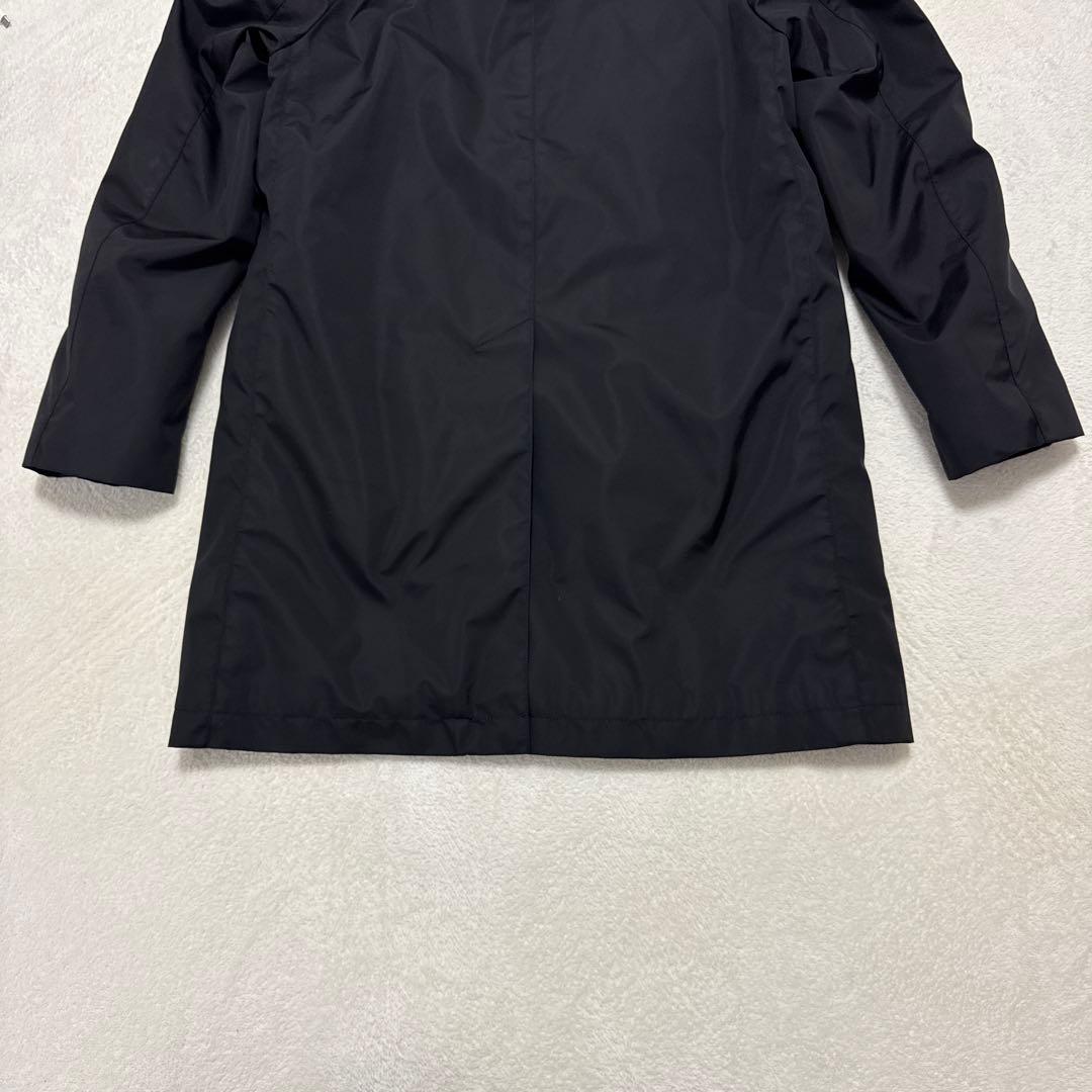 未使用級 シップス ステンカラーダウンコート ブラック M komatsu 秋冬