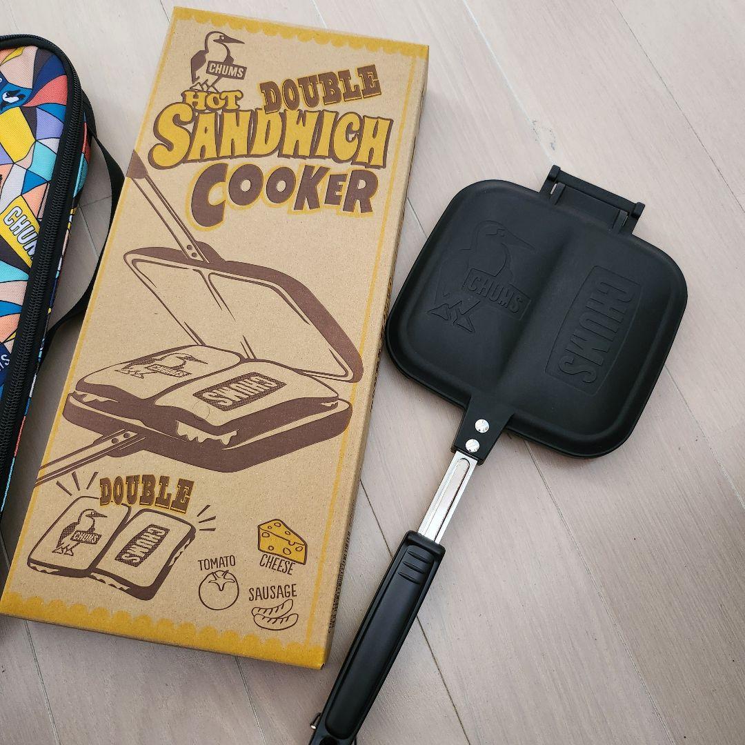 【新品 CHUMSチャムスホットサンドメーカー ケース まとめ売り ホットサンド