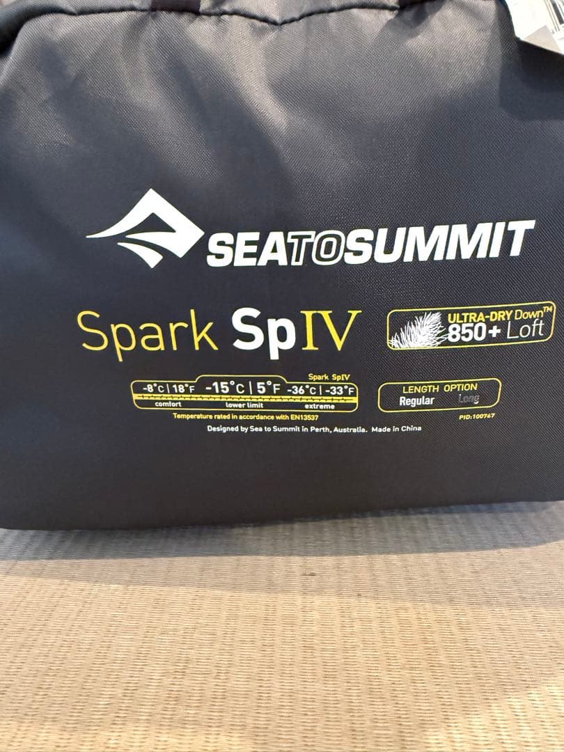 シートゥサミット　スパークsp4