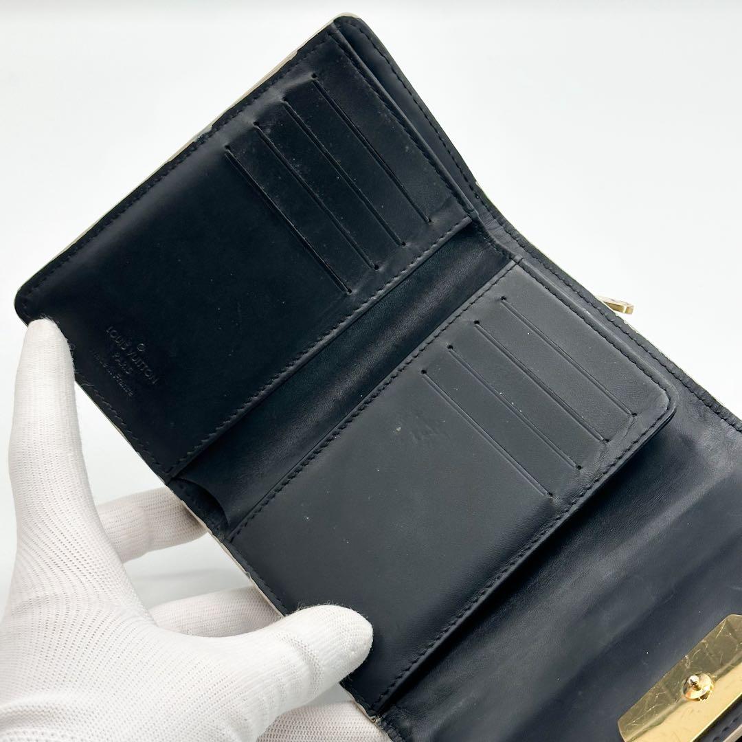 【激レア】ルイヴィトン ポルトフォイユ ソンプテュ 三つ折り コンパクト スハリ
