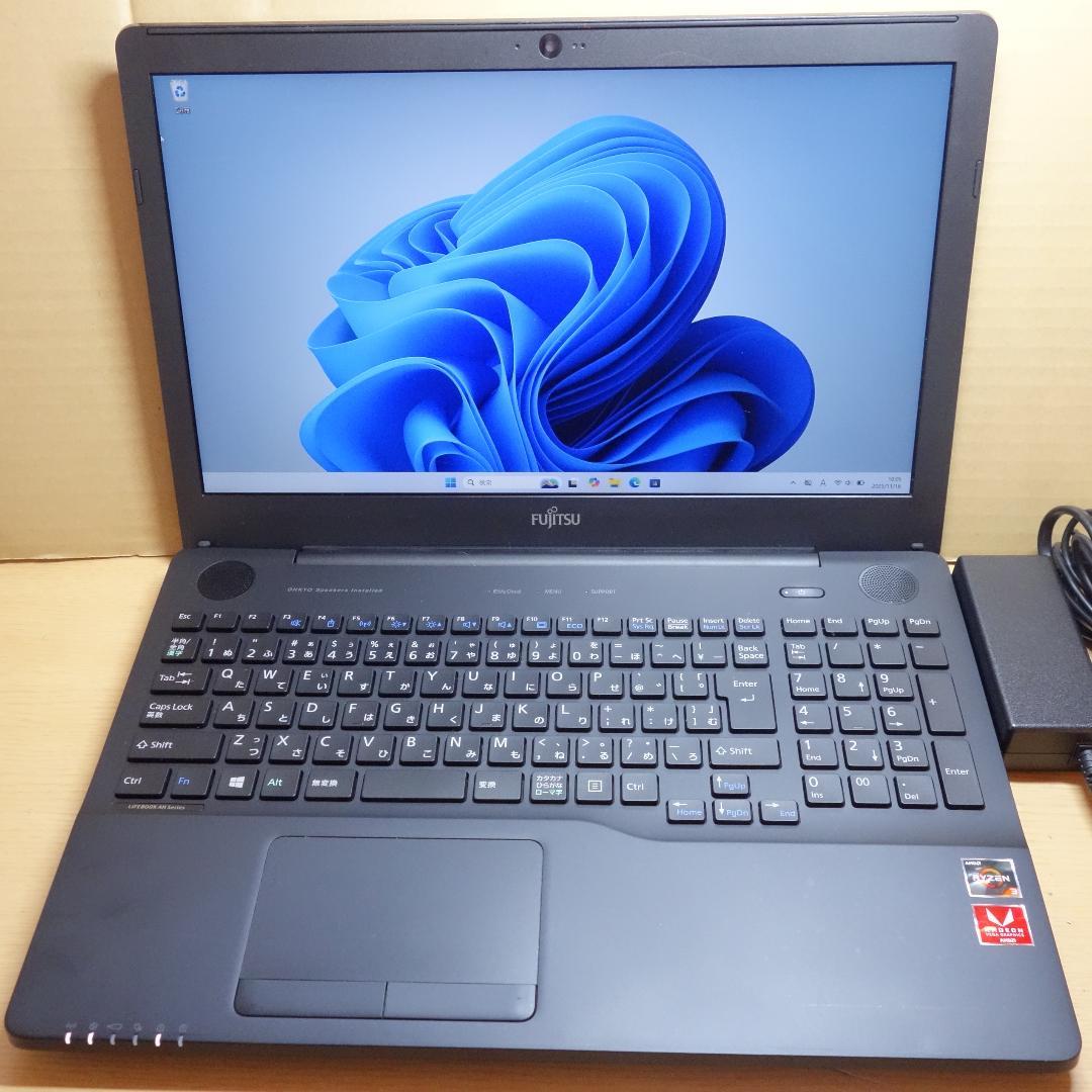 LIFEBOOK AH43◆Ryzen3 2300U/256G/8G/DVDR