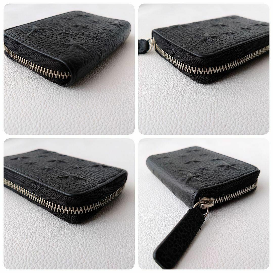 ジミーチュウ　ケース　小銭入れ　スターモチーフ　星　エンボスレザー