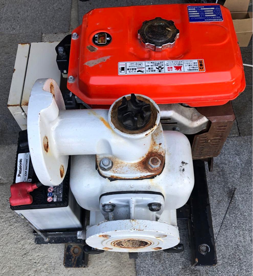 自動起動エンジン付自吸式ポンプASE50K 4.3PS