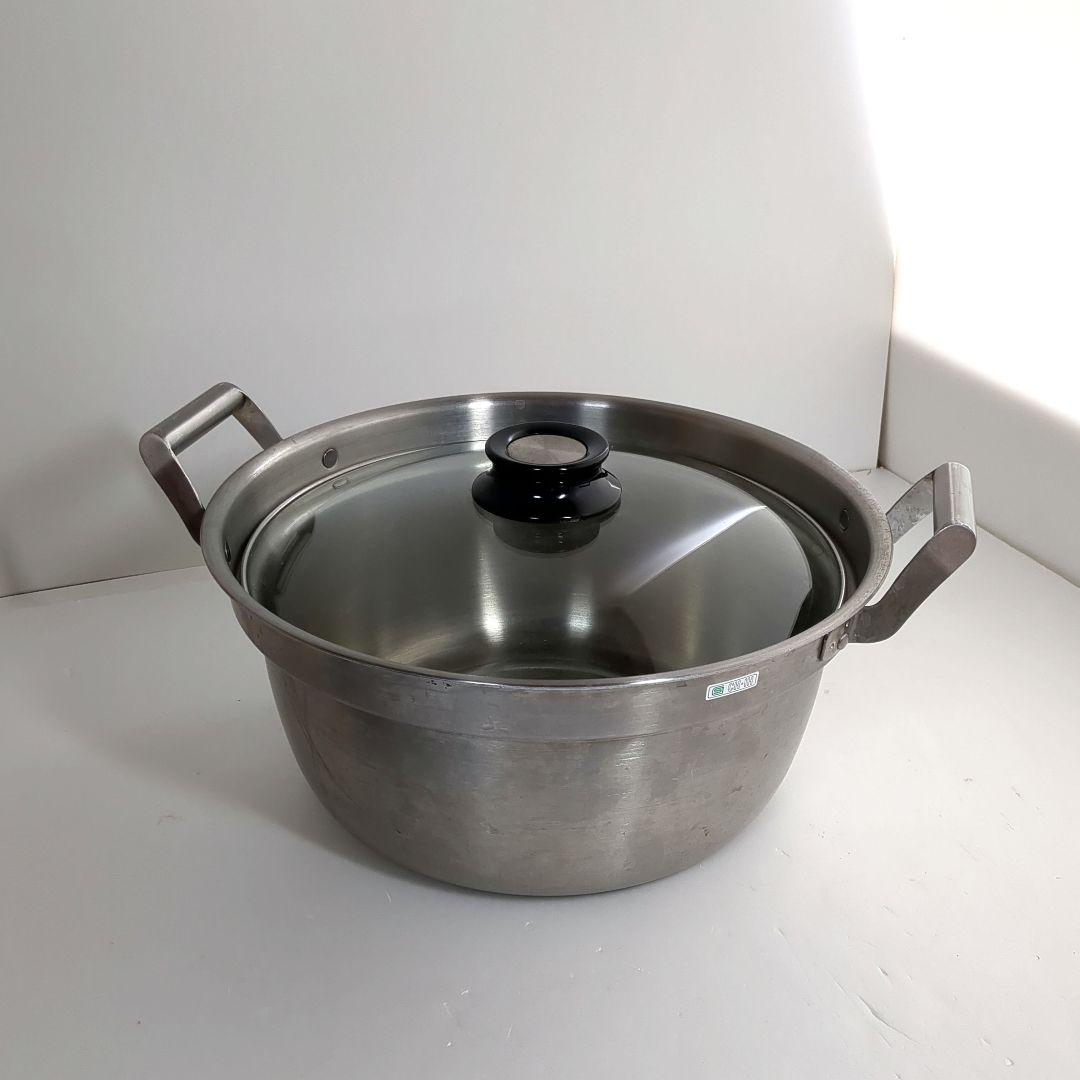 和鍋　業務用　ガス　IH対応　直径35cm 11リットル　日本製　フジノス