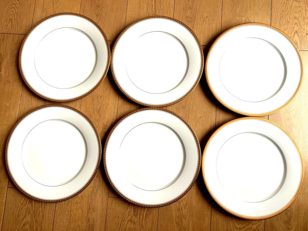 【NOCTILUX 】Noritake 大皿、中皿6枚、ケーキ皿5枚セット