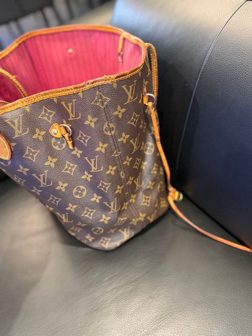 Louis Vuitton モノグラム　ネヴァーフル　MMピンク