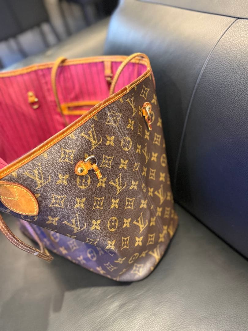 Louis Vuitton モノグラム　ネヴァーフル　MMピンク