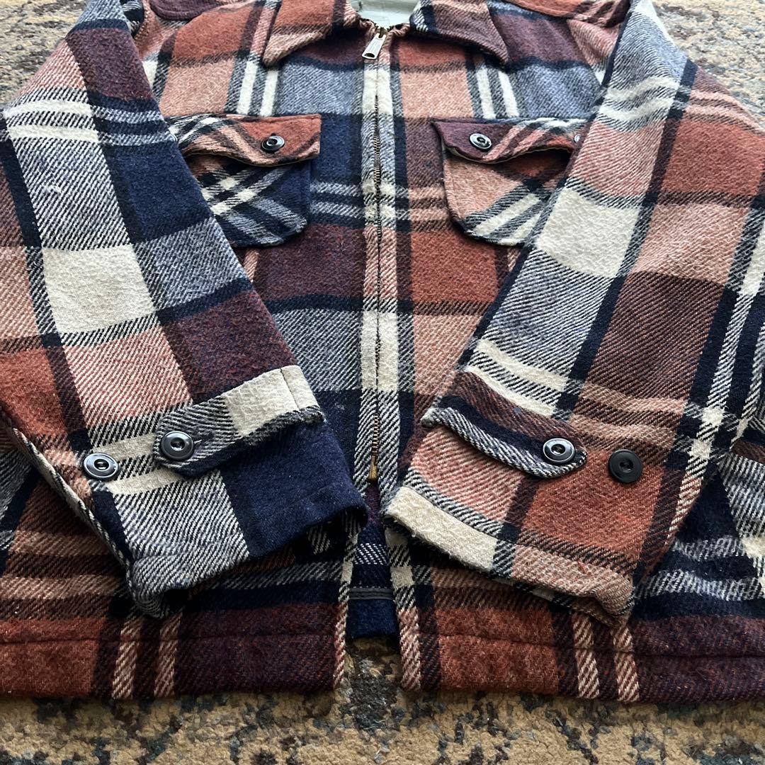 60s fire brother ウール シャツ ジャケット cpo 50s