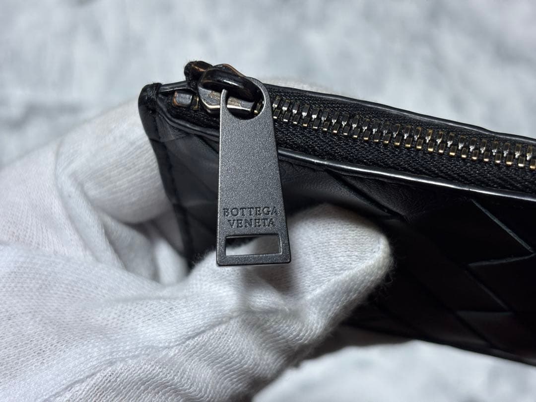 n*n様 ボッテガヴェネタ イントレチャート キーリング ケース ブラック