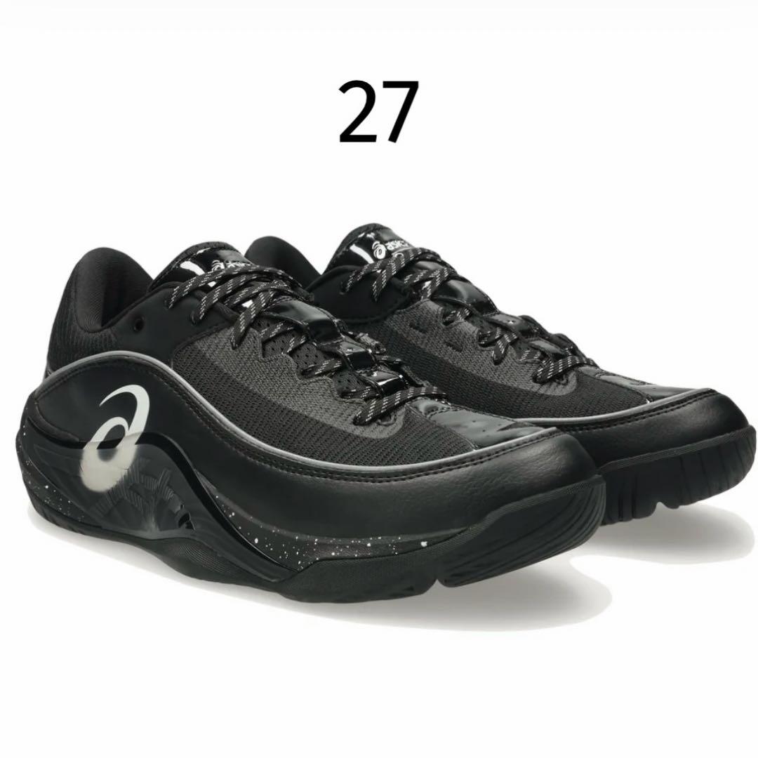 シューズ(男性用) 27 ASICS BALLAHOLIC UNPRE ARS LOW 3 BLK