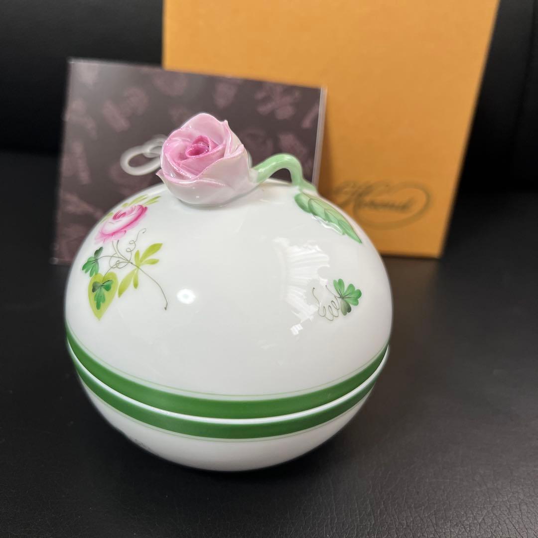 最終売り切り価格［新品］Herend♡ウィーンの薔薇♡マルボンボン