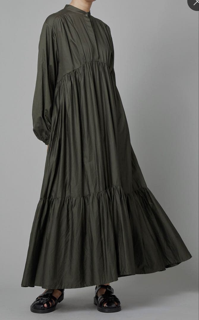 enrica エンリカ ティアード マキシワンピース