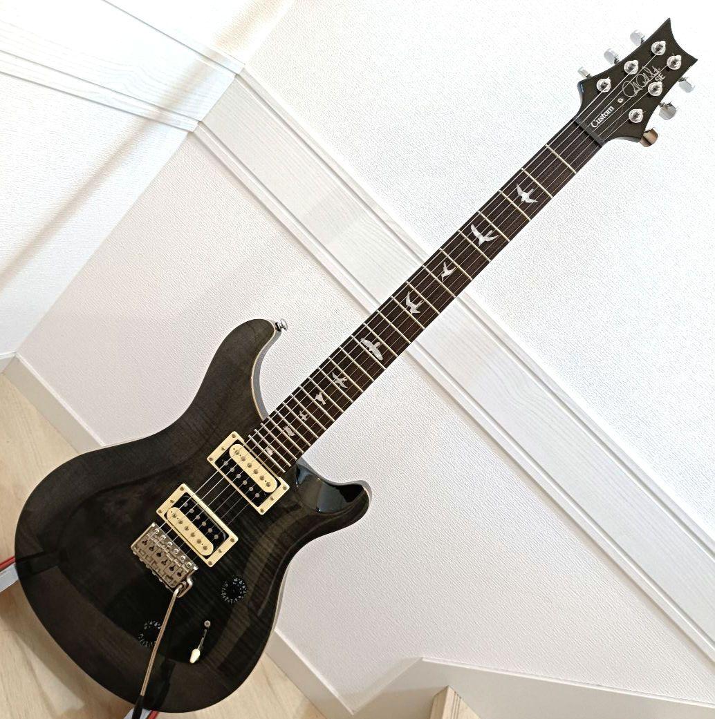 PRS SE CUSTOM 24 gray black メンテ済