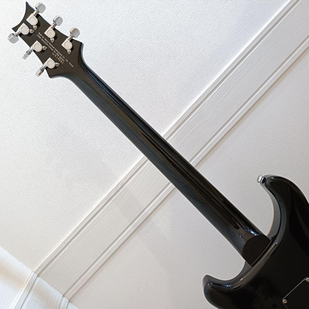 PRS SE CUSTOM 24 gray black メンテ済