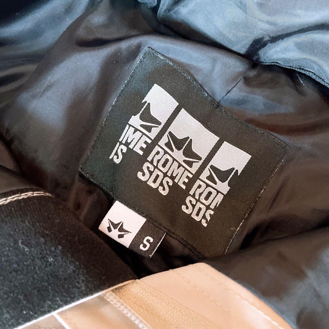 ROME SDS ローム スノーボードウエア ワイドバギーパンツ アイボリーS