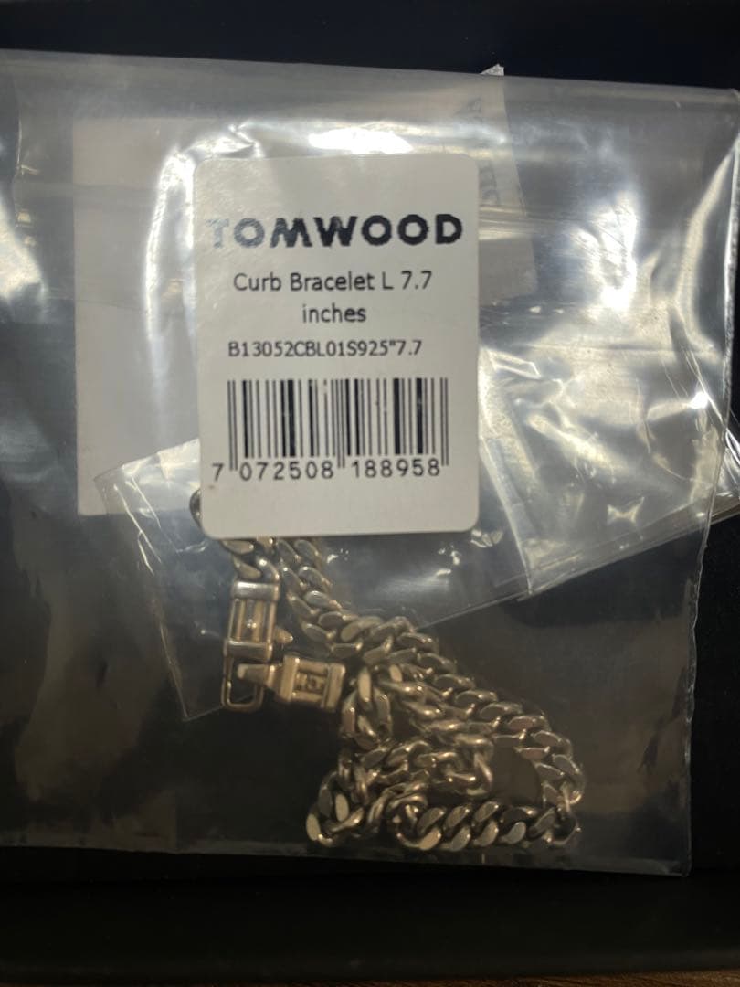 Tom Wood Curb Bracelet シルバー Lサイズ