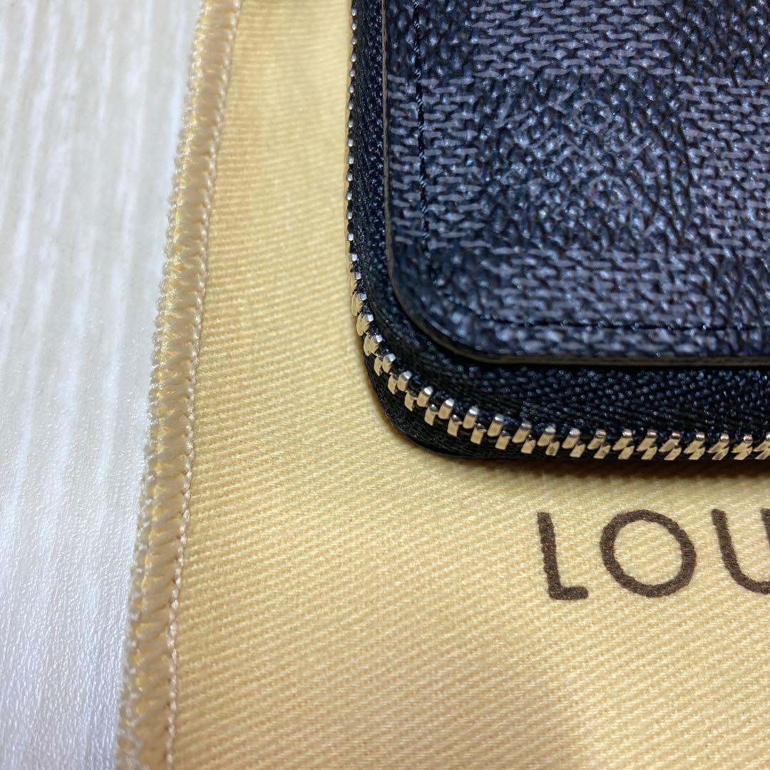 ルイヴィトン ジッピー パース N63076 ダミエグラフィット