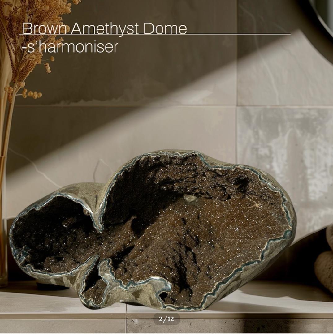 【ブラウン アメジスト】ウルグアイの秘宝 ― アメジストドーム ジオード