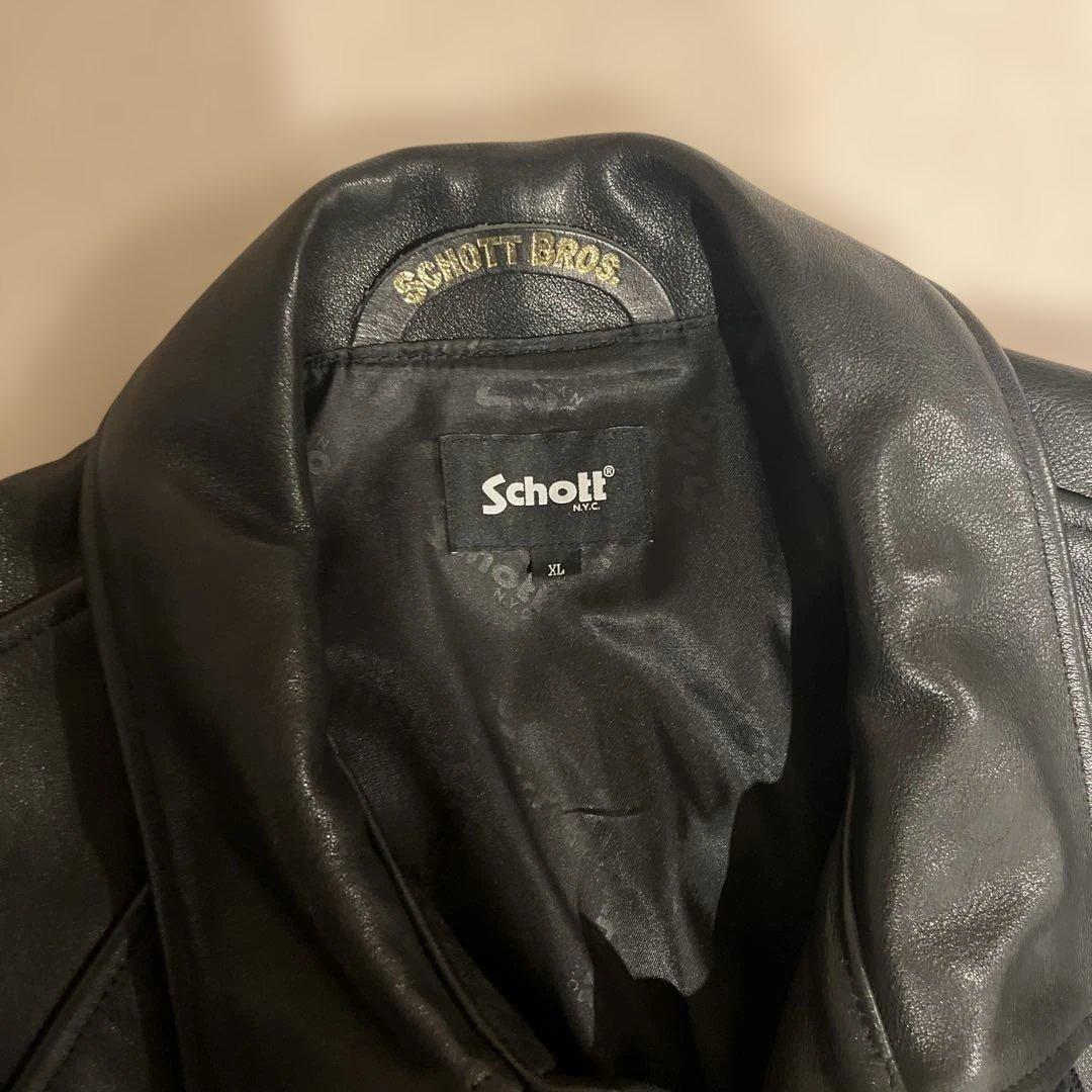 Schott TATTOO STUDIO YAMADA ROLLER 美品 XL